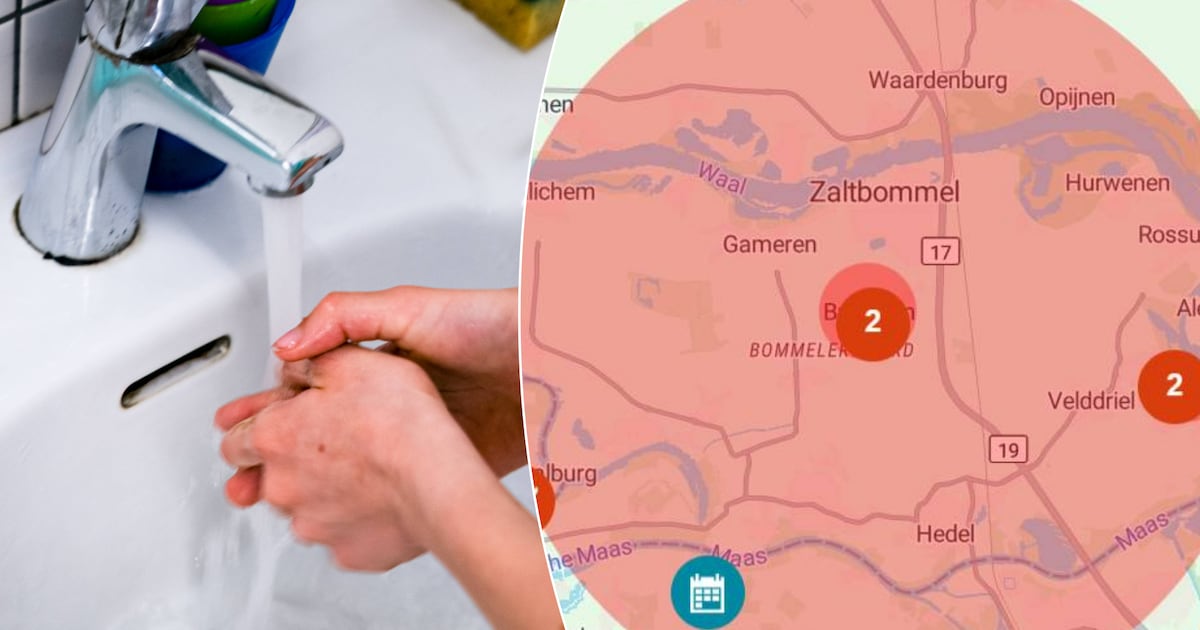 Groot deel van de Bommelerwaard zit zonder water door technische storing