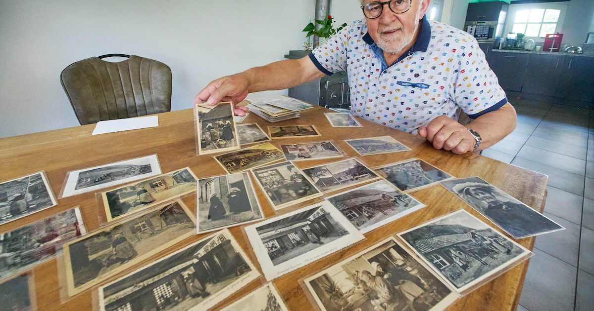 Gerrit (74) spaart al dertig jaar Udense prenten: ‘Als ik zo’n gave scoor, maakt mijn hart een spron