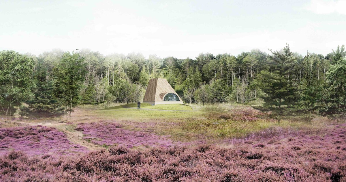Ontwerp paviljoen natuurbegraafplaats Esbeek bekend (video)