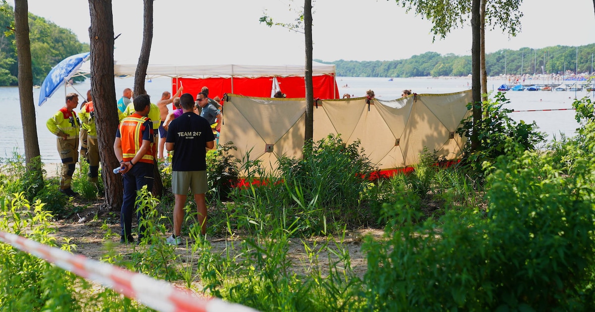 Vermiste zwemmer uit het water gehaald bij IJzeren Man in Vught, man met spoed naar ziekenhuis