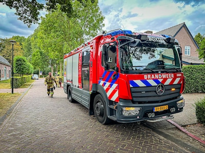 Brandje in het dak van woning in Liempde
