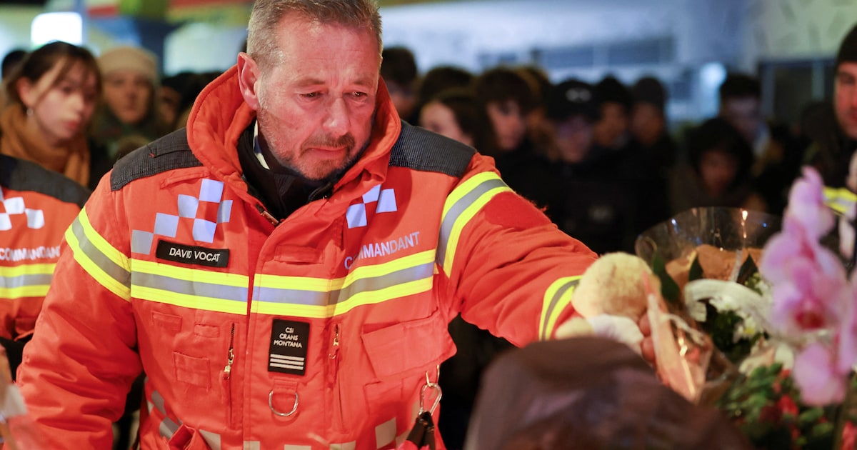 Brandweercommandant Crans-Montana zelf ook getraumatiseerd: ‘Ik weet ...