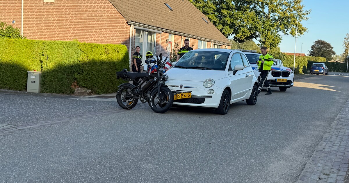 Jongen op fatbike gewond bij aanrijding met auto in Niftrik