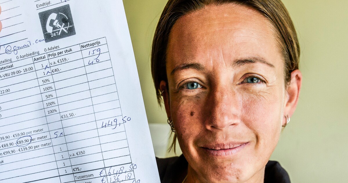 Lineke (41) denkt rioolreiniger RRS in te schakelen, maar moet dokken ...