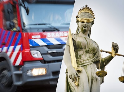 Verslaafde man sticht brand bij buurman, pakt er een biertje bij en kijkt toe
