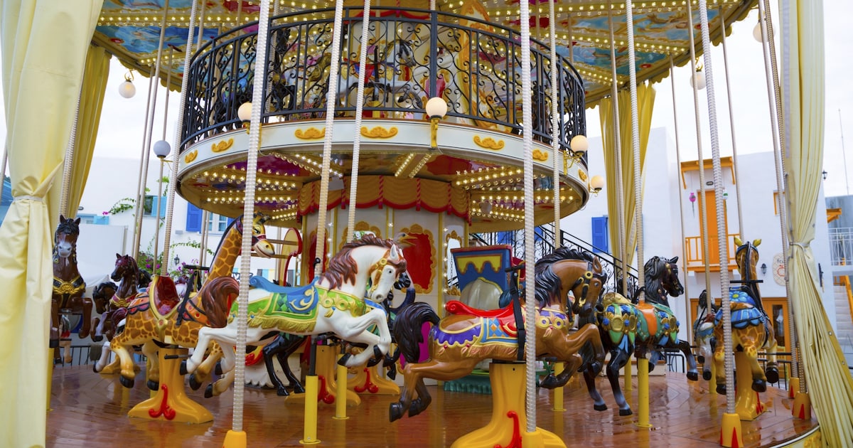 Drie dagen voorjaarskermis op de Boschweg in Schijndel