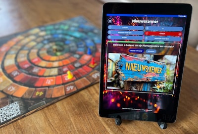 ‘Nieuwskenner’ combineert bordspel met app: unieke categorieën en eigen vragen