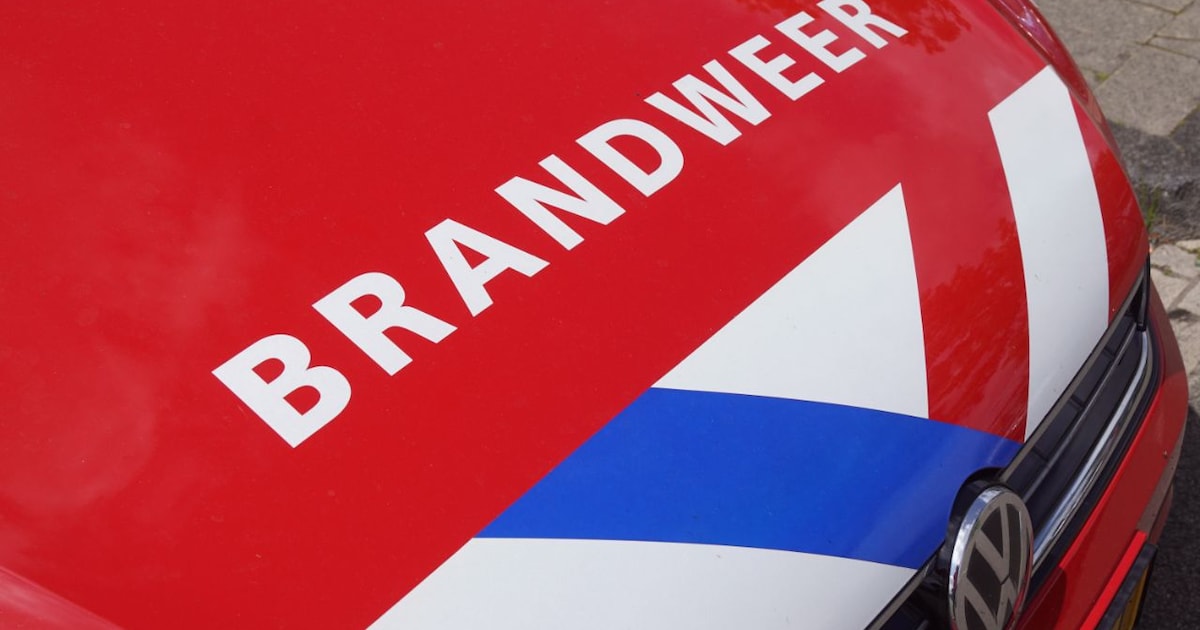 Brand in een winkel op A2 in Bruchem