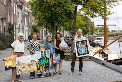 De Brede Haven voelt als één grote huiskamer: buren openen hun deuren voor kunst