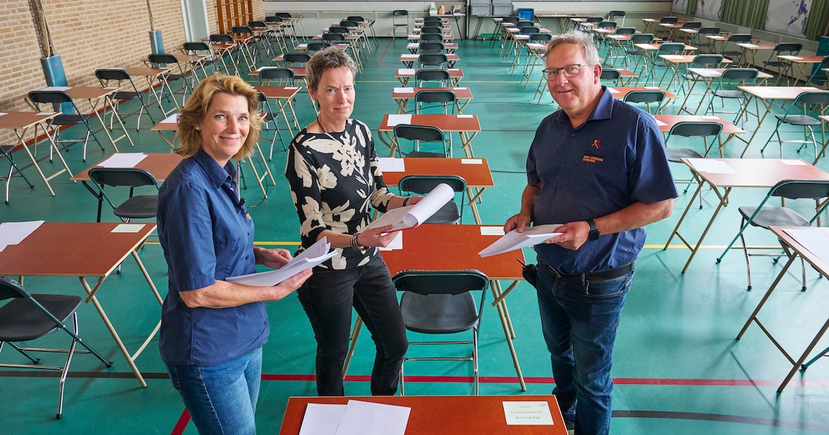 De geoliede machine achter de examens: ‘Zelfs zakdoeken voor een ...
