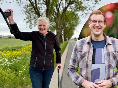 Na heupoperatie wandelt muzikale Marja (59) elke dag wat verder: ‘Einddoel is het Fort verderop’