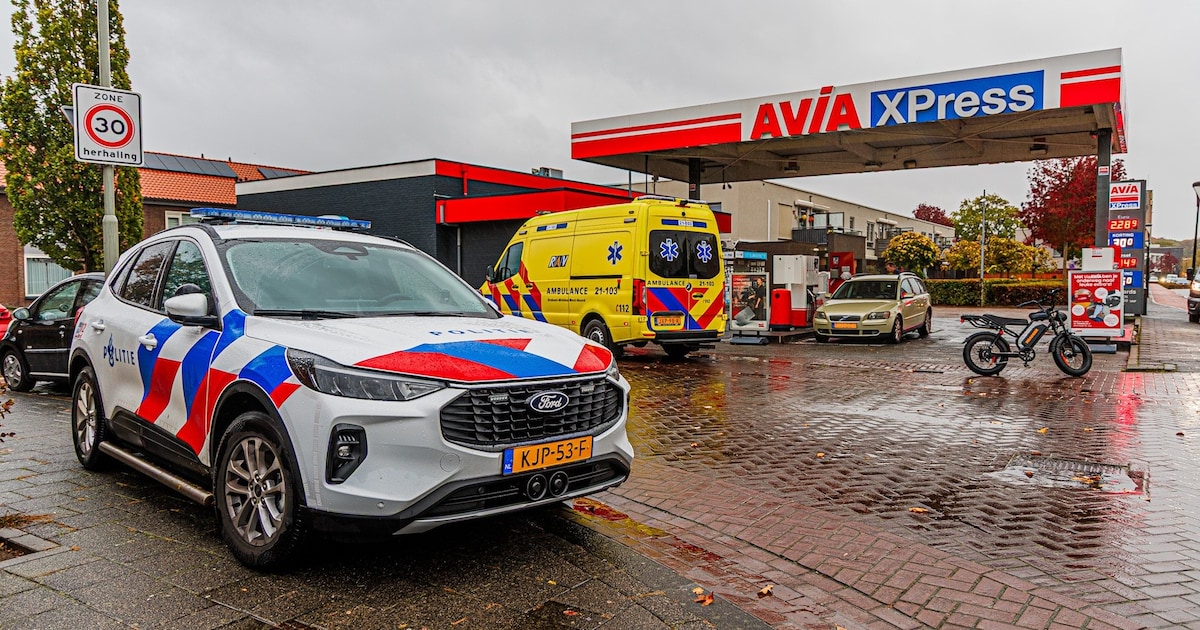 Fatbiker belandt na botsing met auto op de grond in Boxtel