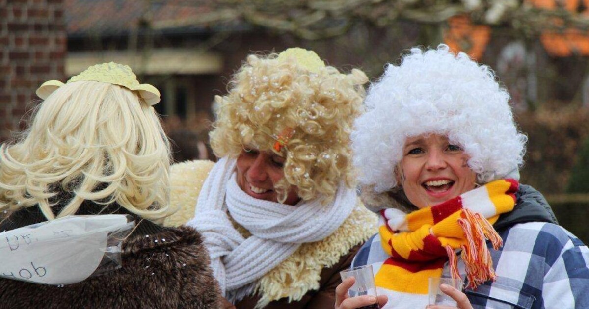 Optocht Herpt heeft last van kou