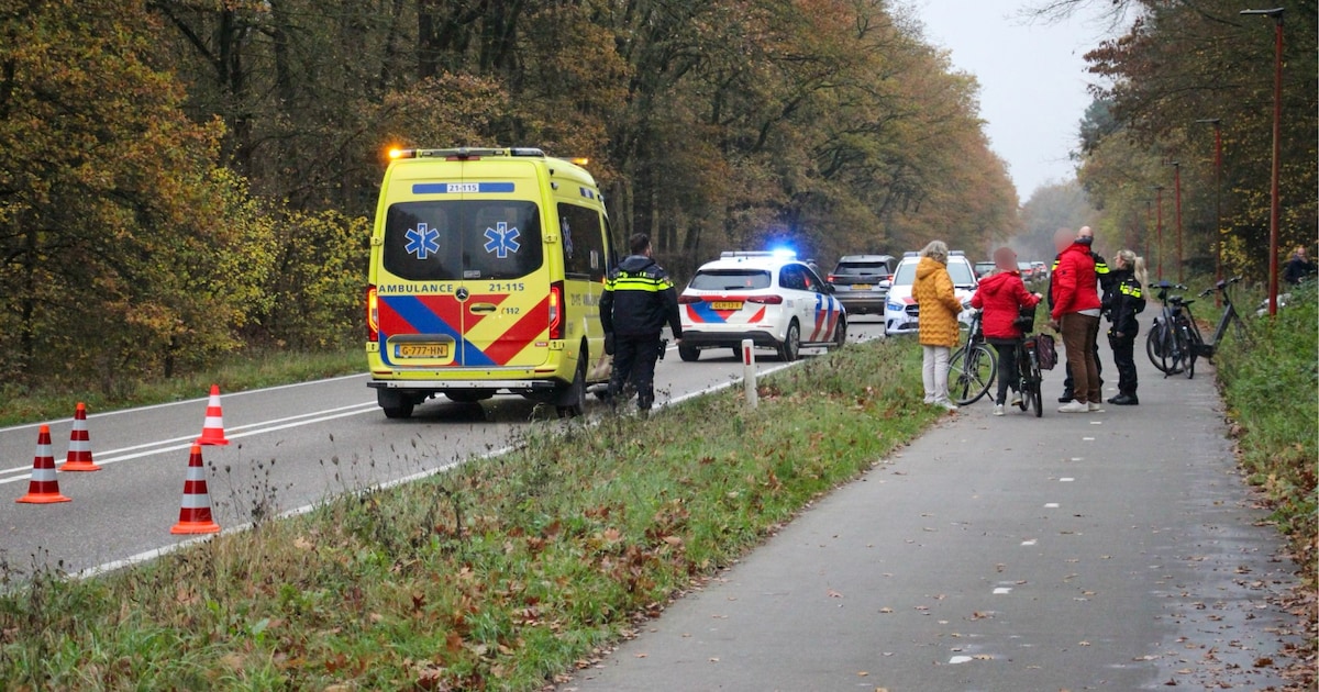 Man raakt gewond bij val van fiets in Heesch, traumahelikopter opgeroepen