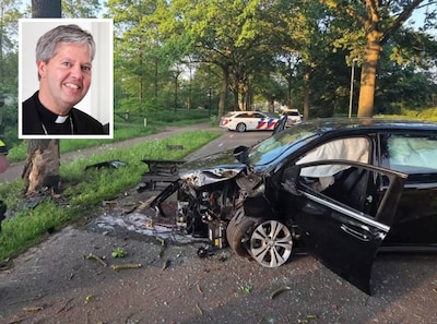 Hulpbisschop van Den Bosch Mutsaerts zwaargewond na verkeersongeluk