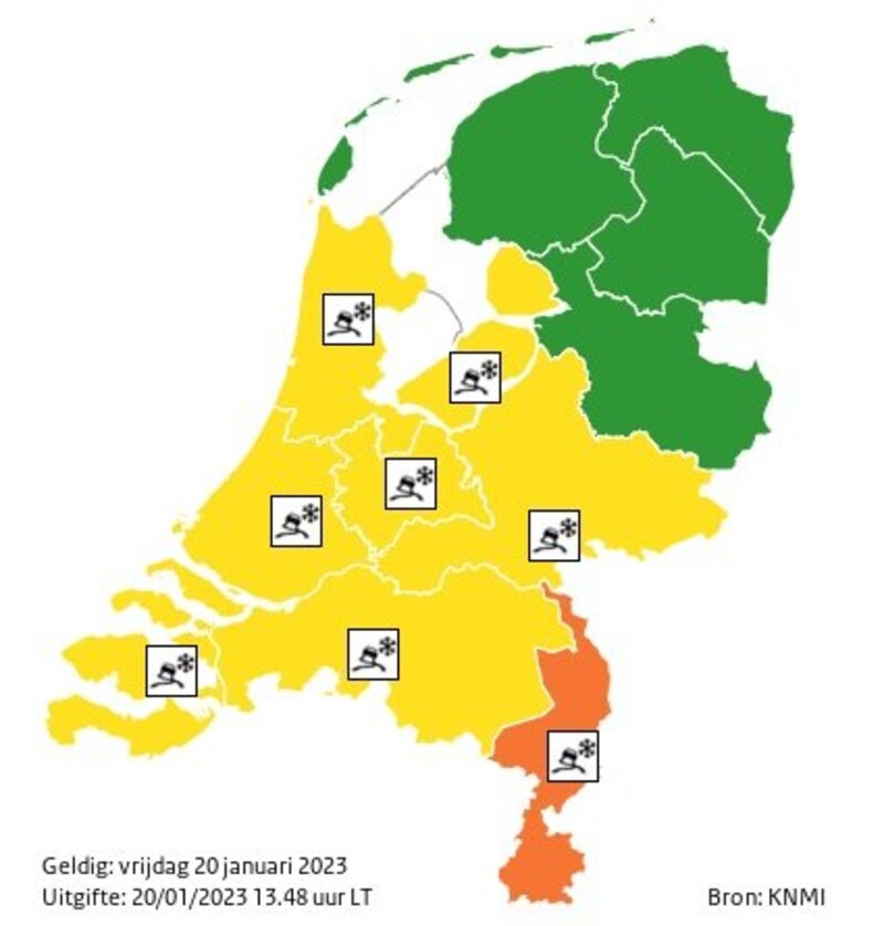 Code Oranje is op veel plekken in Nederland opgeheven.