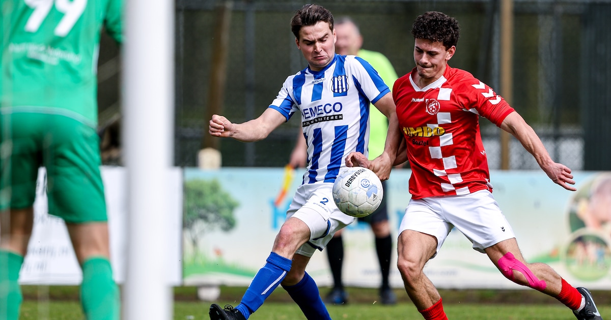 Helvoirt klopt koploper Boxtel dankzij opvallende doelpuntenmaker: ‘Normaal vliegen ze in het vangne