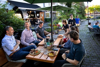 ’t Vonderke in Eindhoven is een plek waar je genoeglijk kunt genieten op het sfeervolle terras