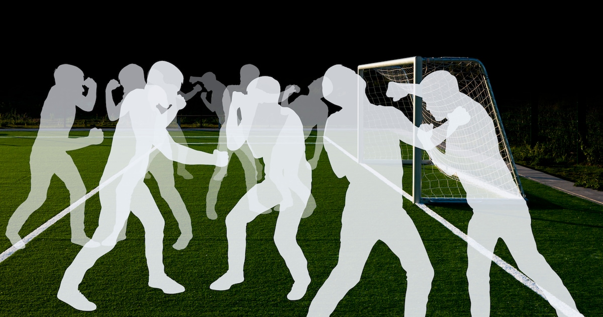 Hoe kon de vechtpartij op het voetbalveld in Den Bosch zo uit de hand lopen? ‘Hier waren mensen onto