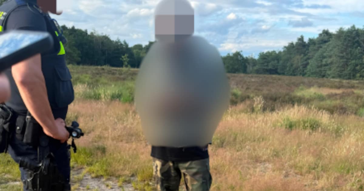 Mysterie rond 'militair' op de Vughtse Hei opgelost: het was een legerliefhebber