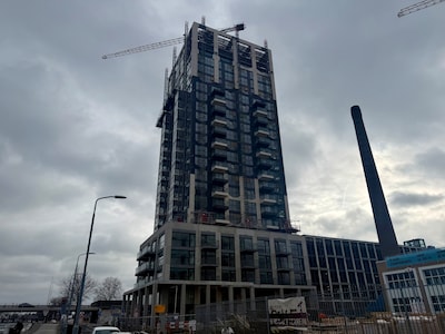 Vloek op woontoren Flow in Eindhoven, opnieuw maanden vertraging door nieuwe problemen