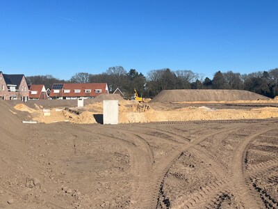 Voorbereidingen voor de bouw van Bochterbochten III in Steensel zijn gestart