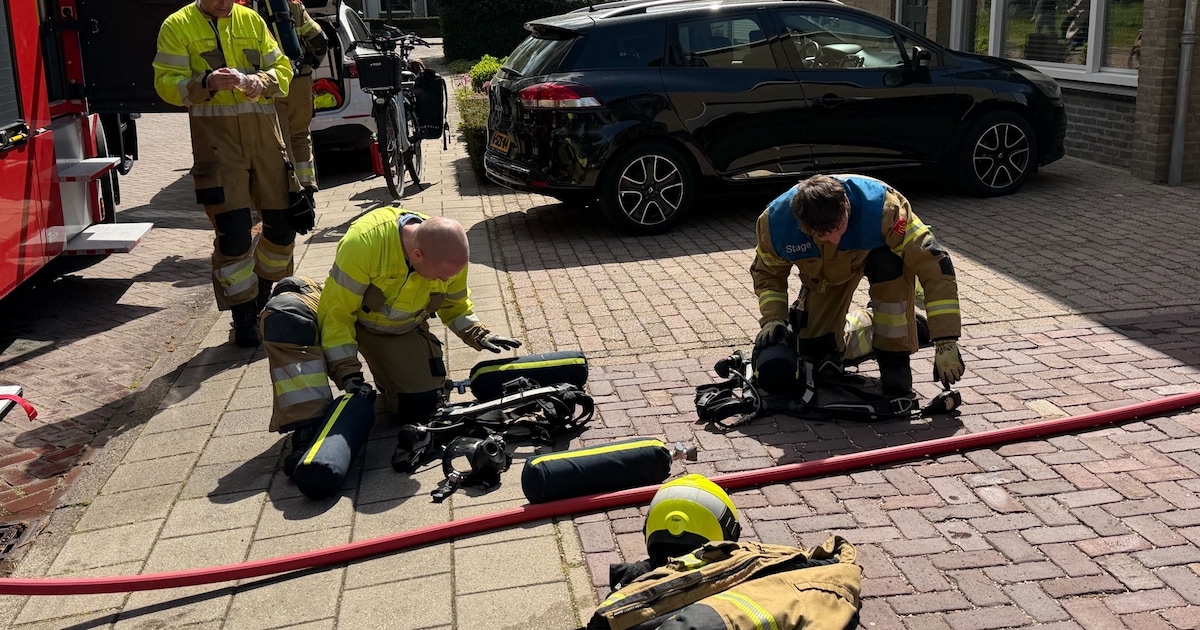 Brand in schuurtje in Uden snel onder controle
