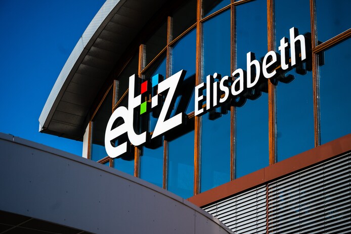 Exterieur van het Elisabeth TweeSteden Ziekenhuis in Tilburg.
