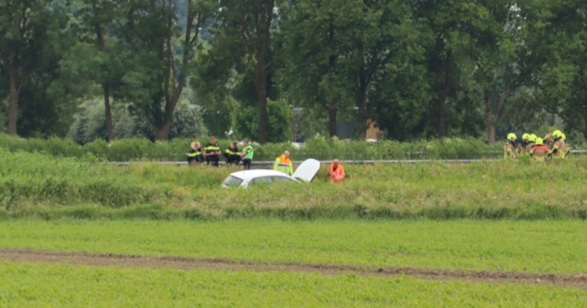 Waterongeval A59 in Waspik