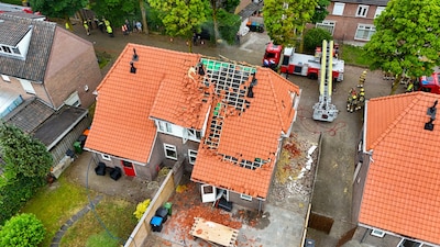 Woning vat vlam door gasexplosie in Nuland, twee slachtoffer