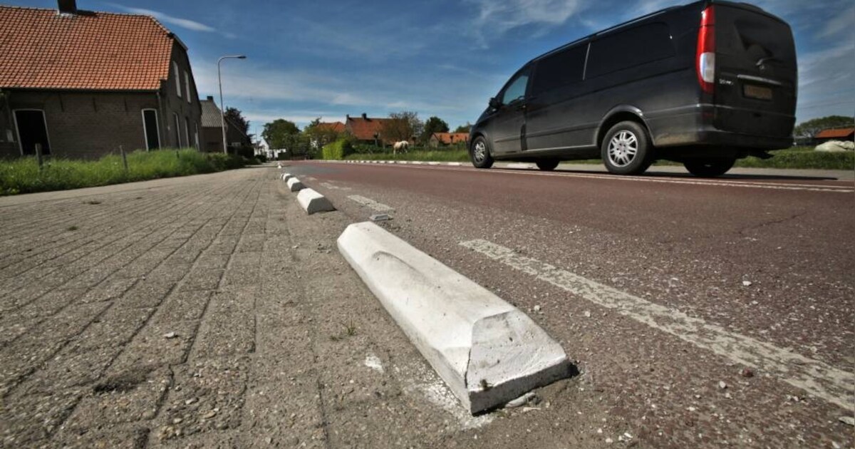 Kattenruggen in Herpt: lekke banden