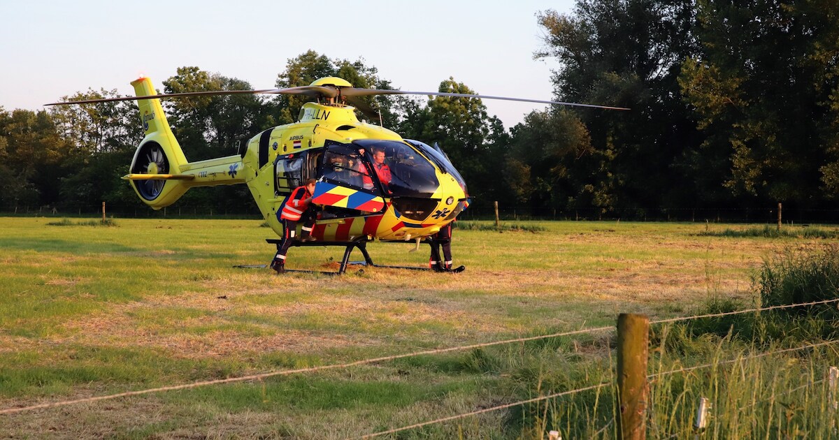 Traumahelikopter rukt uit voor incident bij manege in Kapel Avezaath: een persoon gewond geraakt