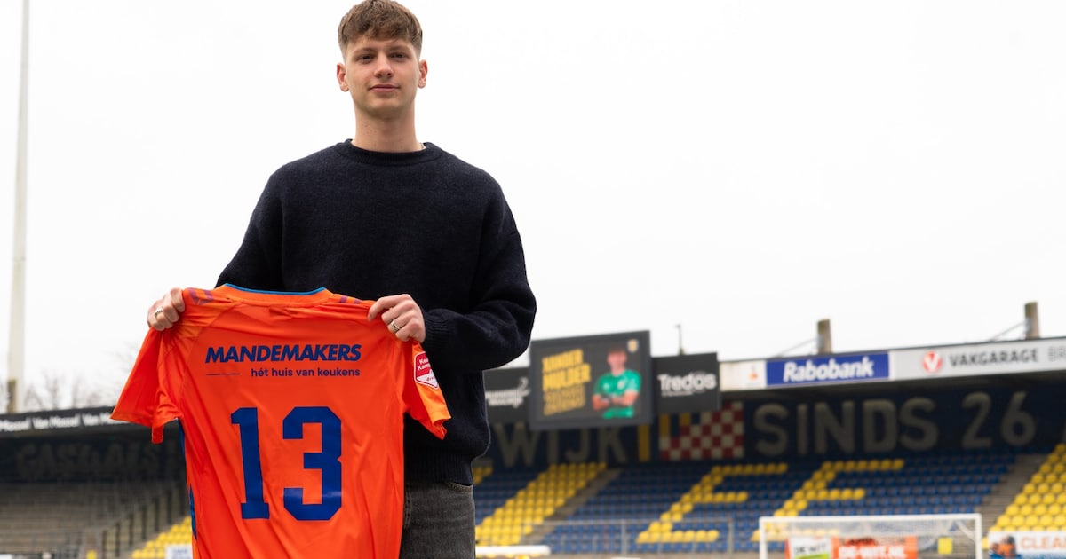 RKC-doelman Xander Mulder beloond met eerste profcontract: ‘Dit is pas ...