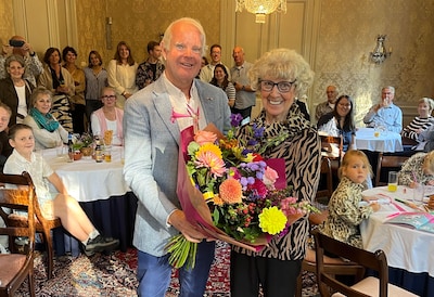 Al vijftig jaar zorgt Lilian Snippe voor het kasteel in Geldrop en is ze nog bijna elke zondag aanwe