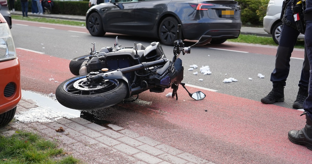 Twee gewonden bij botsing tussen motor en auto in Dongen: tweede keer in korte tijd