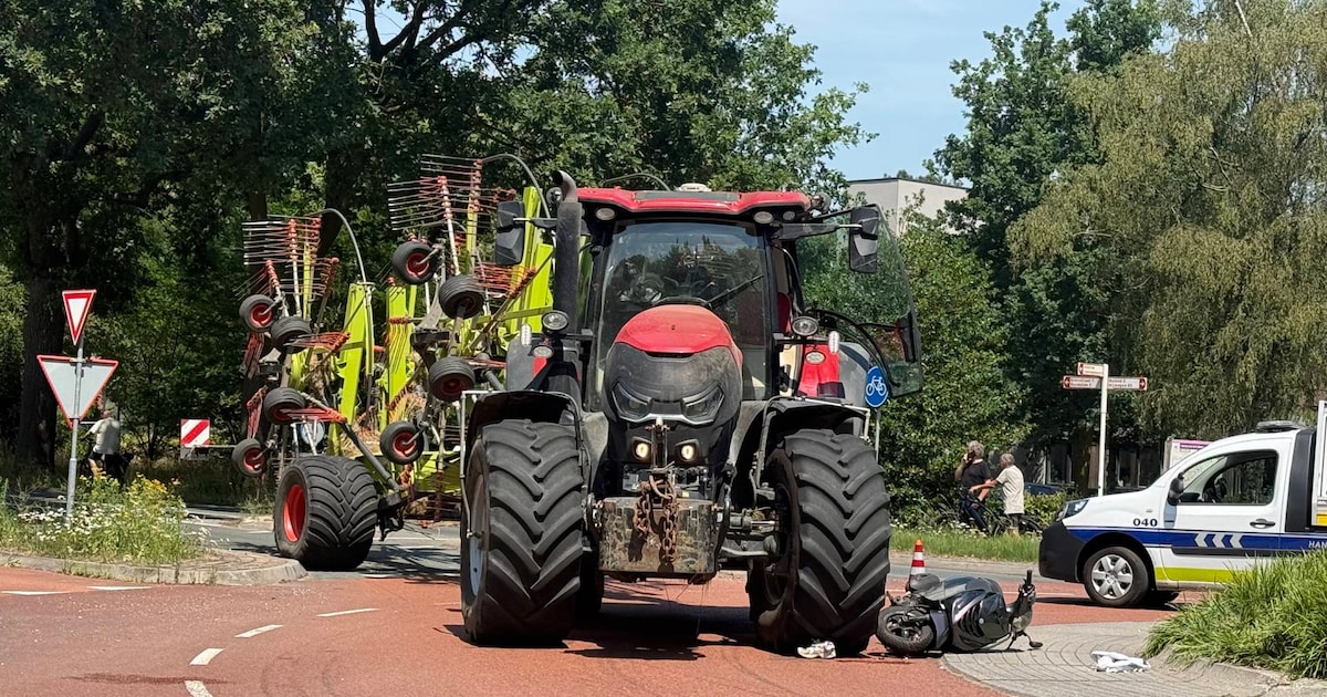 Vrouw ernstig gewond bij aanrijding met tractor in Rosmalen