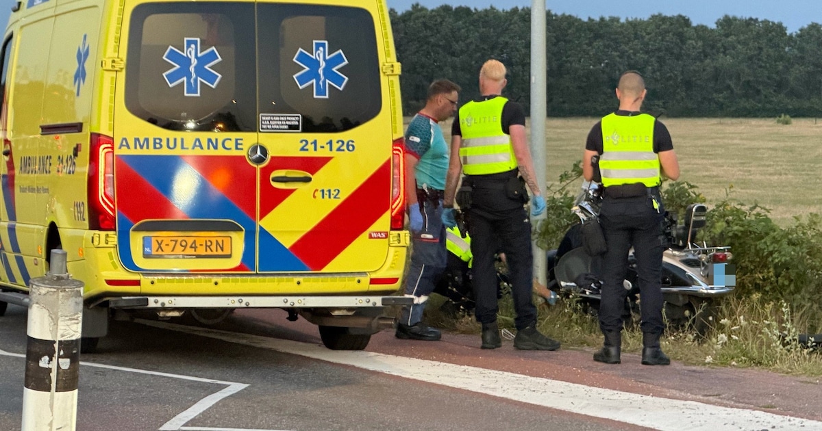 Scooterrijder raakt gewond bij val in Volkel