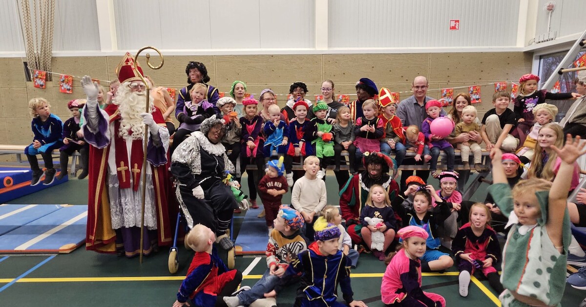 Sinterklaasfeest en pietengym in Maurik
