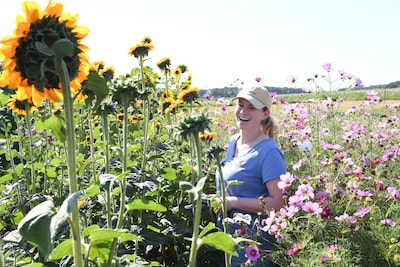 De Wenteling draait tussen bloemen en groenten door, ook nu de baas er even tussenuit is