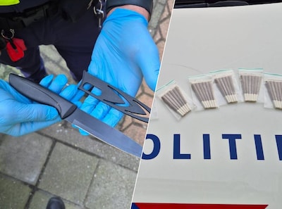 Grote controle in centrum Eindhoven: ruim 200 boetes, mes afgepakt en joints in beslag genomen