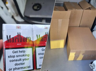 200 sloffen illegale sigaretten onderschept bij Heerle