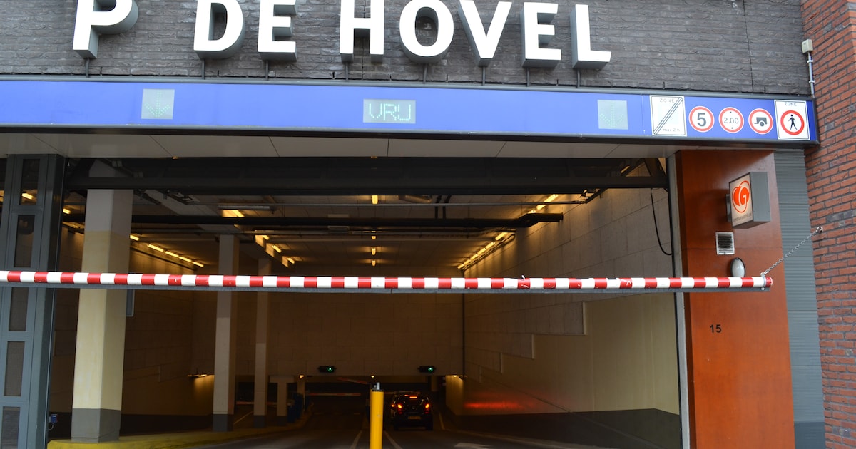 Werkzaamheden bij parkeergarage De Hovel in Goirle