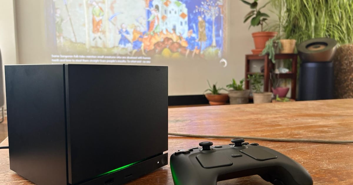 Nieuwe spelcomputer-pc daagt Sony en Microsoft uit