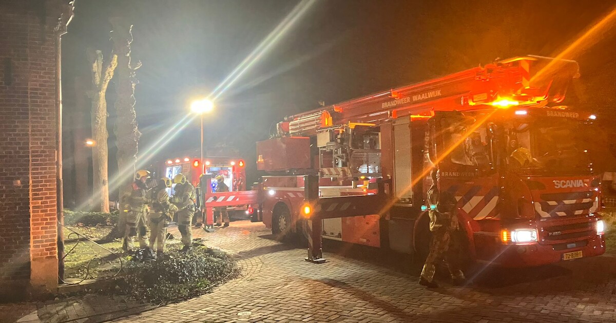 Woningbrand op Hoofdstraat in Herpt