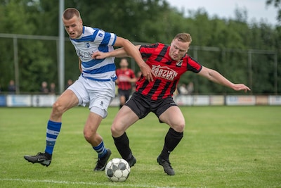 Ook in de nacompetitie is het net niet voor Essche Boys: tra