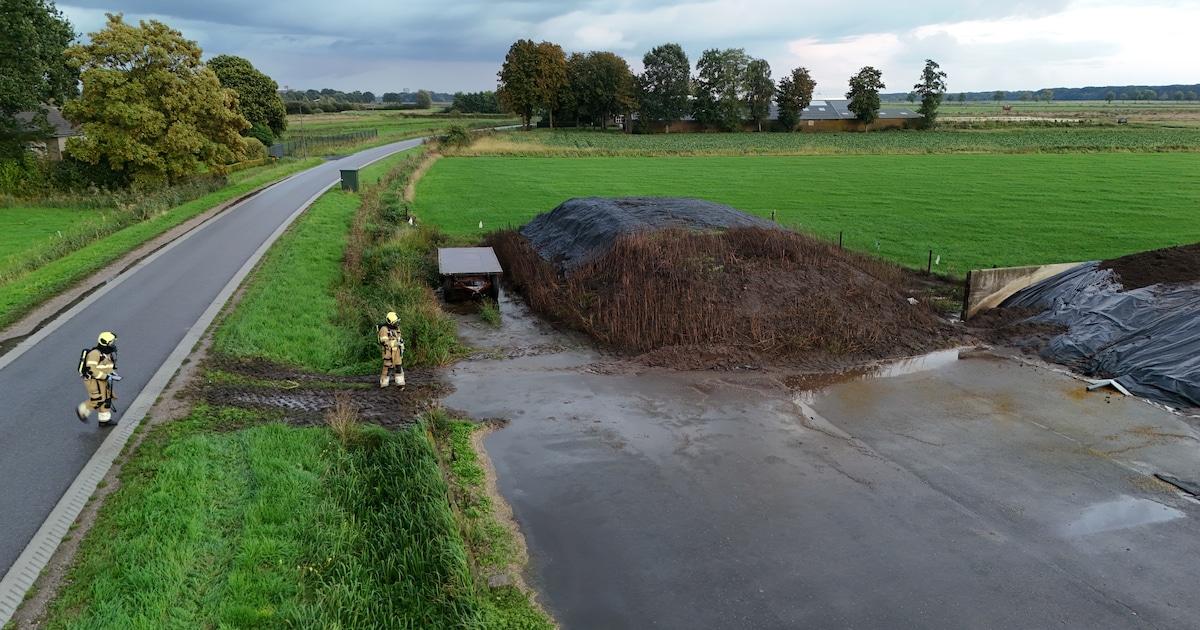 Giftige kuilgassen vrijgekomen bij boerenbedrijf in Cromvoirt
