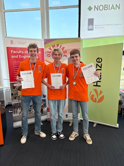 Leerlingen Gymnasium Beekvliet in Sint-Michielsgestel behalen tweede plaats bij Eoes