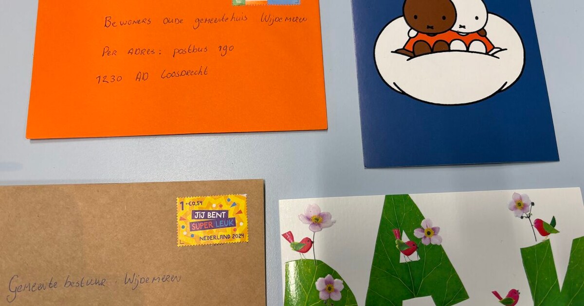 Na brandstichting bij azc en rellen in Loosdrecht klinkt er een tegengeluid: lieve kaartjes voor vlu
