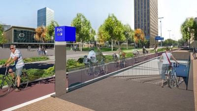 Fietsenkelder onder Stationsplein opnieuw duurder, maar stoppen volgens gemeente geen optie