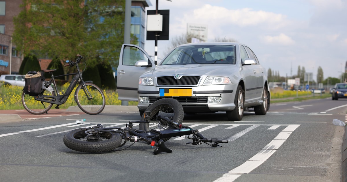 Automobilist onder invloed rijdt fatbiker aan in Waalwijk